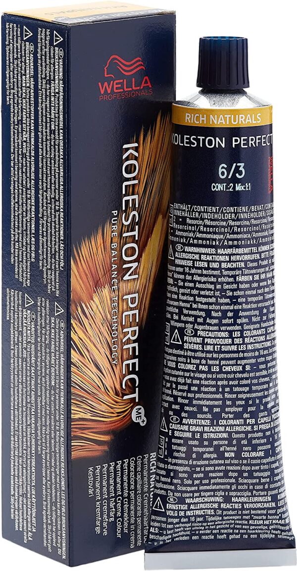 Wella Koleston Perfect Me+ - Rich Naturals 60 ml - #6/3 - PARS-WE-101-08