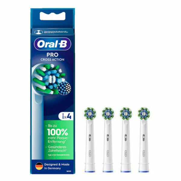 Ανταλλακτικό κεφαλής Oral-B Pro Cross Action 4 Μονάδες - S6504148