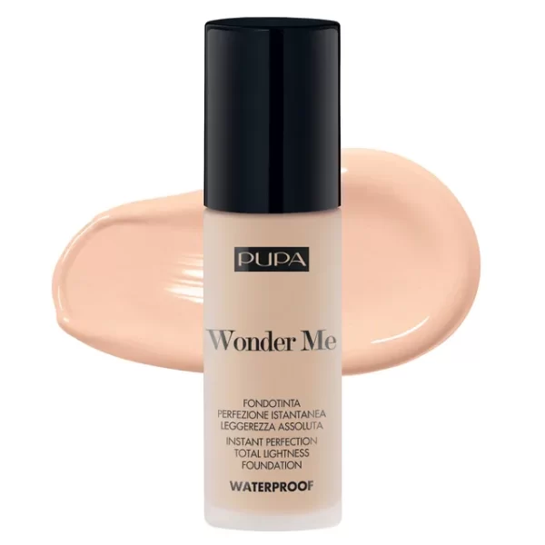 Pupa Wonder Me Waterproof Foundation 030 Medium Beige 30 g - PARC-PM-136-02