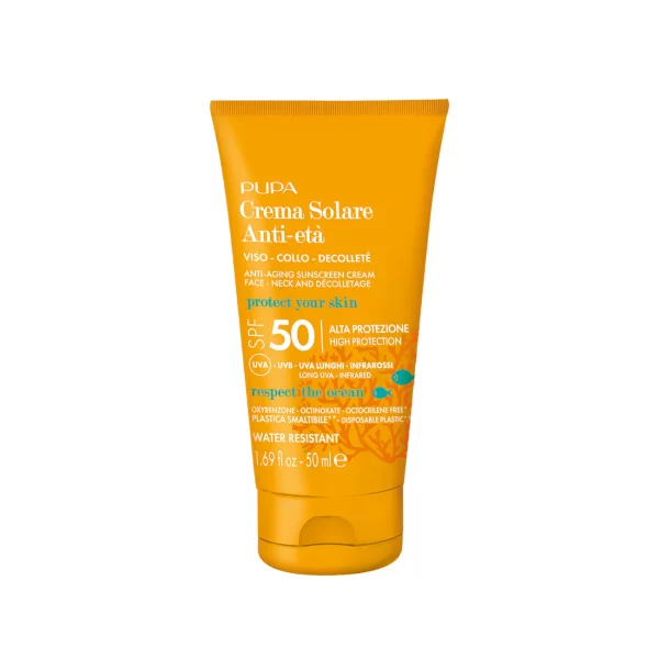 Pupa Anti-Aging Sunscreen SPF50 50 ml - PARC-PM-124-50