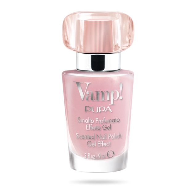 Pupa Vamp! Scented Nail Polish #121 Candy Rose 9 ml - PARC-PM-161-12