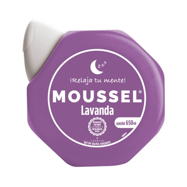 MOUSSEL MOUSSEL LAVENDER relaxing shower gel 650 ml - NVA1257100