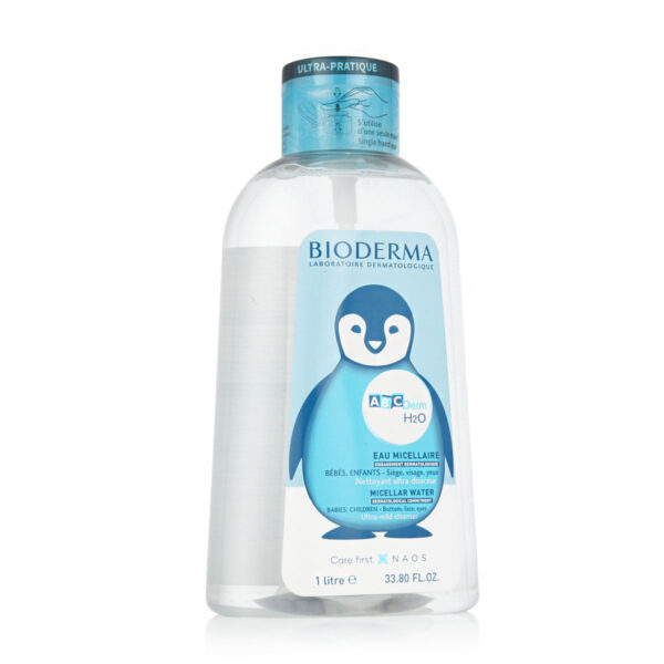 BIODERMA ABCDERM H2O solution micellaire 1000 ml - PARC-BD-178-D9