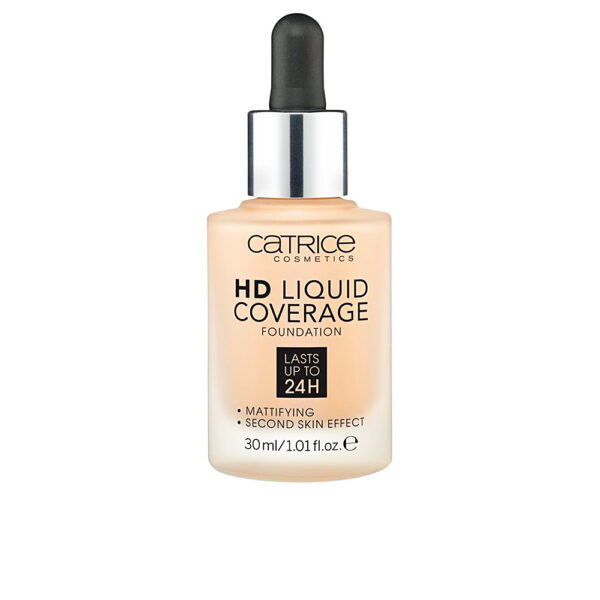 CATRICE HD LIQUID COVERAGE FOUNDATION lasts up to 24h #030-sand beig - NVA7598306