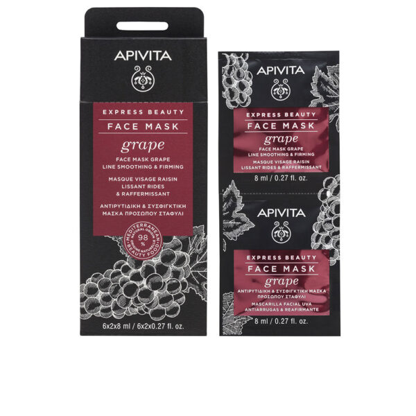 APIVITA EXPRESS BEAUTY Anti-aging facial mask 2 x 8 ml - NVA9072247