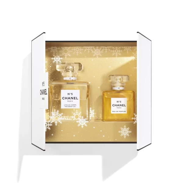 Chanel No 5 Giftset Edp Spray 50ml/Body Oil 100ml set x 150 ml - PARP-XA-040-08