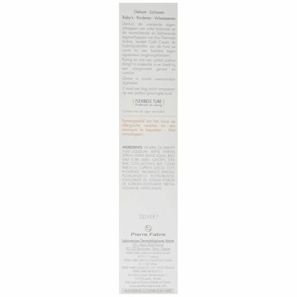 Avene Cold Cream 100 ml - PARC-AV-014-01