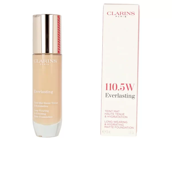 Clarins Everlasting Long-Wearing Matte Foundation - #110.5W Tawny 30 ml - PARC-CL-972-08