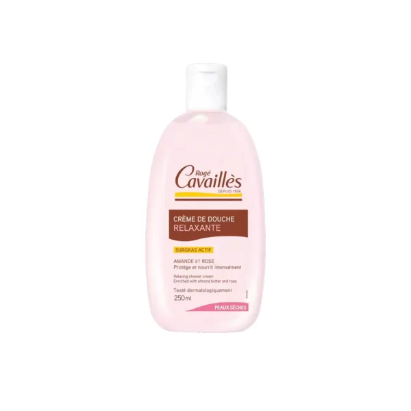 Roge Cavailles Relaxing Almond & Rose Shower Cream 250 ml - PARC-R6-011-04