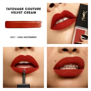 TATOUAGE COUTURE VELVET CREAM lipstick #211-chili incitement