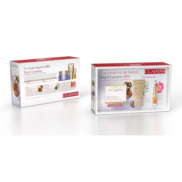 CLARINS NUTRI LUMIÈRE DAY CREAM ALL SKIN TYPES SET 5 pcs - NVA7314162