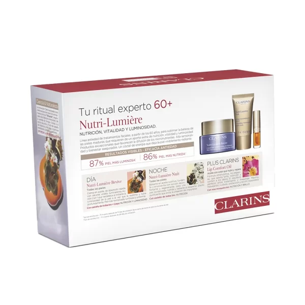 CLARINS NUTRI LUMIÈRE DAY CREAM ALL SKIN TYPES SET 5 pcs - NVA7314162