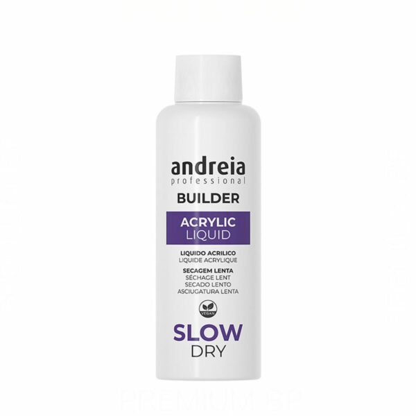 Θεραπεία για τα Nύχια Professional Builder Acrylic Liquid Slow Dry Andreia (100 ml) (100 ml) - S4257008