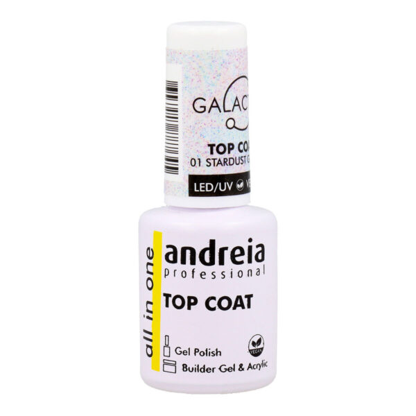 Glitter Nυχιών Andreia Top Coat 10,5 ml - S4261512