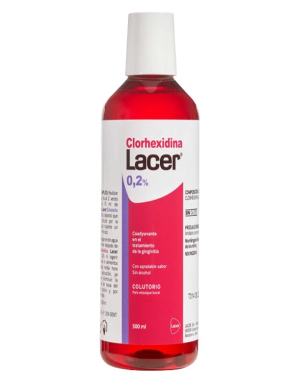 LACER CHLORHEXIDINE mouthwash 500 ml - NVA0059963