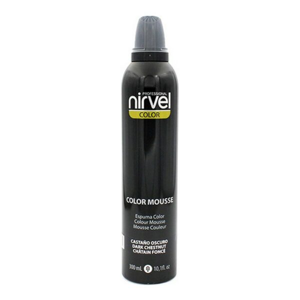 Αφρός για Όγκο Color Mousse Nirvel Καστανό Σκούρο (300 ml) - S4253402