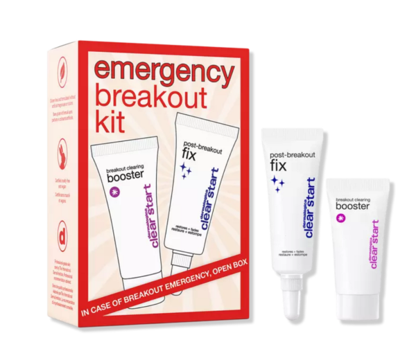 Dermalogica Clear Start Emergency Breakout SetCleansing Booster 4ml/Post-Breakout Fix 4ml @ 1 set x 8 ml - PARB-13-674-00