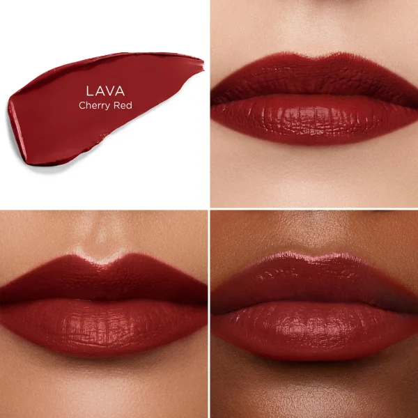 Hourglass Unlocked Satin Creme Lipstick Lava 322 Red 4 g - PARB-16-277-00