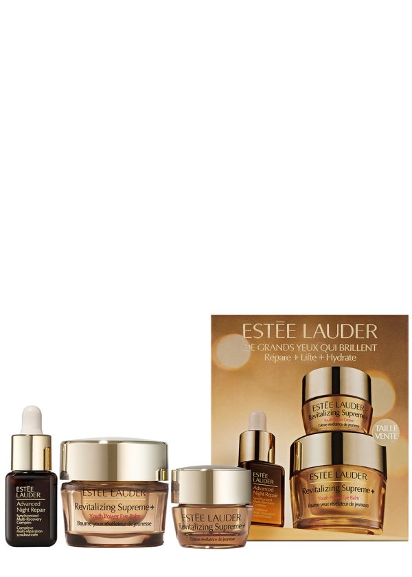 ESTÉE LAUDER REVITALIZING SUPREME + YOUTH POWER EYE CONTOUR CASE 3 pcs - NVA7732254