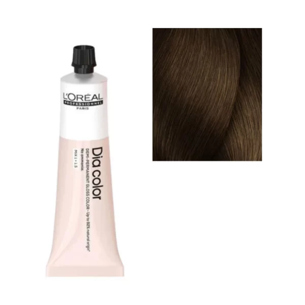 L'ORÉAL PROFESSIONNEL PARIS DIA COLOR ημιμόνιμο χρώμα χωρίς αμμωνία #6.31 60 ml - NVA7266141