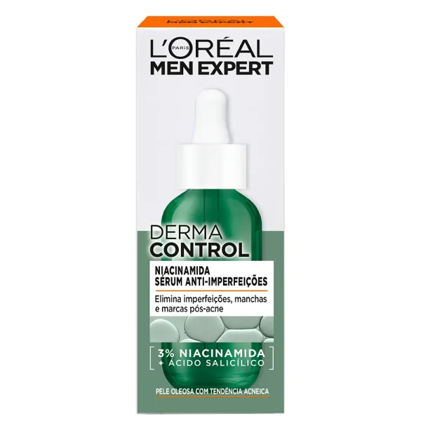 L'ORÉAL PARIS MEN EXPERT DERMA CONTROL anti-blemish serum 30 ml - NVA4195649