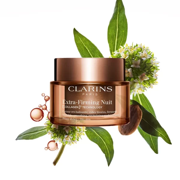 CLARINS EXTRA FIRMING κρέμα νύχτας για ξηρή επιδερμίδα 50 ml - PARB-15-056-00