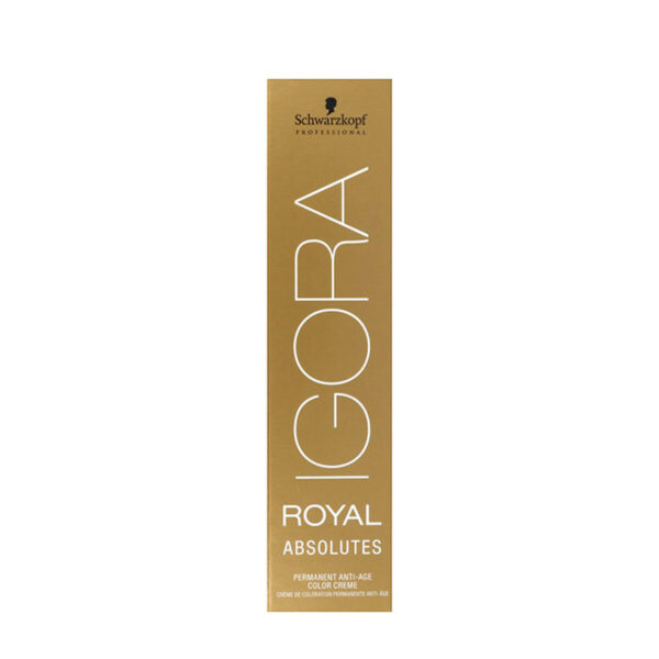 Αντιγηραντική Μόνιμη Βαφή Igora Royal Absolutes Schwarzkopf 9-140 (60 ml) - S4244575