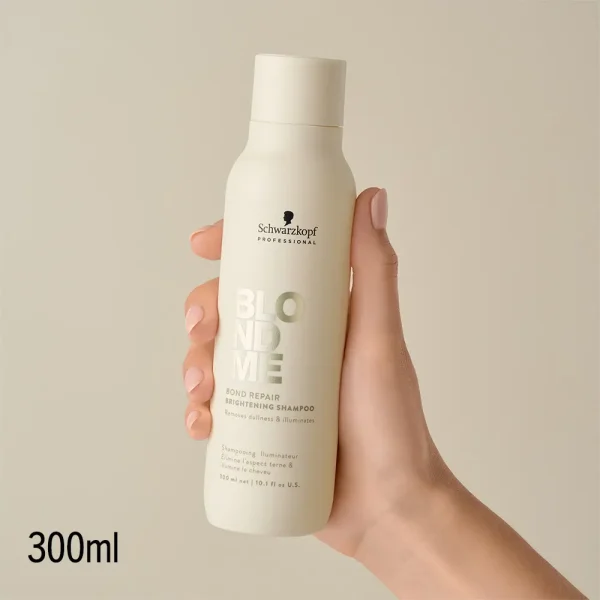 SCHWARZKOPF BLONDME BOND REPAIR brightening shampoo 300 ml - NVA1081069