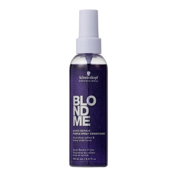 SCHWARZKOPF BLONDME BOND REPAIR purple conditioner spray 150 ml - NVA1081267