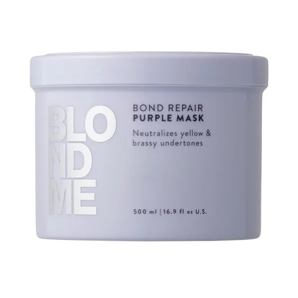 SCHWARZKOPF BLONDME BOND REPAIR purple treatment 500 ml - NVA1081342