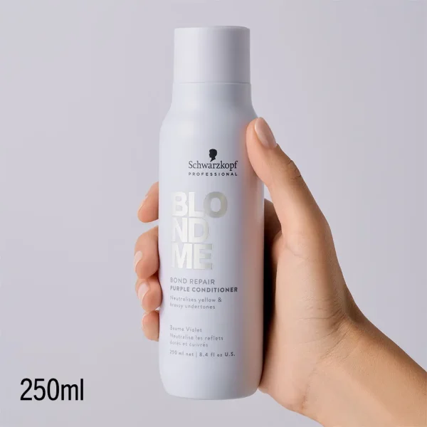 SCHWARZKOPF BLONDME BOND REPAIR purple conditioner 250 ml - NVA1082066