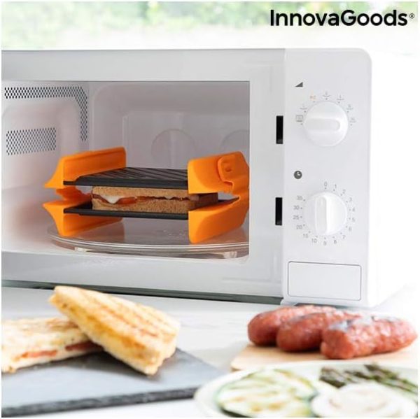 InnovaGoods Microwave grill, silicone steel - GETV0103102-1