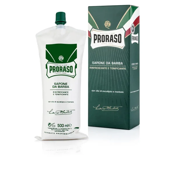 PRORASO PROFESIONAL crema de afeitado eucalipto-mentol 500 ml - M0102850