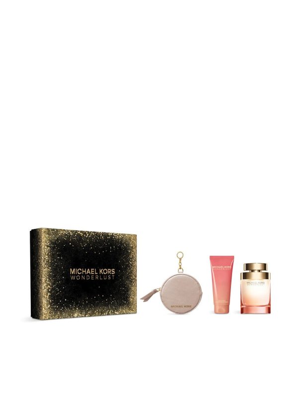 Michael Kors Wonderlust W Set - EdP 100 ml + b/lot 100 ml + round purse - LB2290798