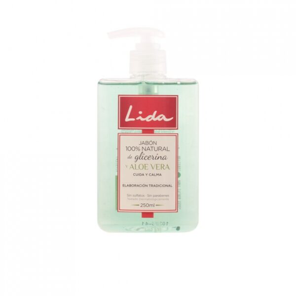 LIDA 100% NATURAL glycerin and aloe vera hand soap 250 ml - NVA5006300