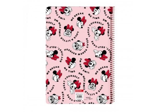 Σημειωματάριο Minnie Mouse Me time Pink A4 80 φύλλα - GETS4307691-1