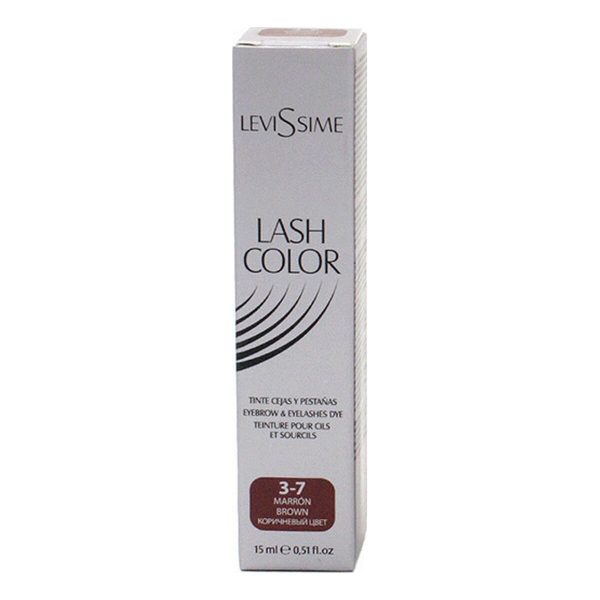 Βαφή για Βλεφαρίδες Levissime 3-7 Καφέ (15 ml) - S4252704