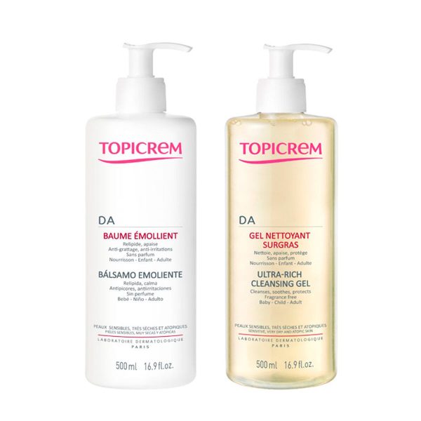 TOPICREM DA EMOLIENT BALM CASE 2 pcs - NVA5822259