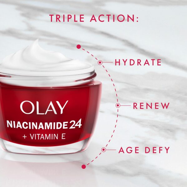 OLAY NIACINAMIDA24 + VITAMIN E αναζωογονητική κρέμα νύχτας 50 ml - NVA6263061