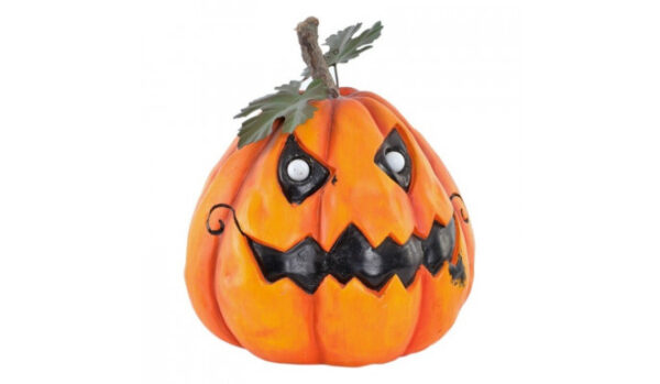 Halloween Decorations DKD Home Decor Fibreglass Pumpkin (25 x 26 x 28 cm)