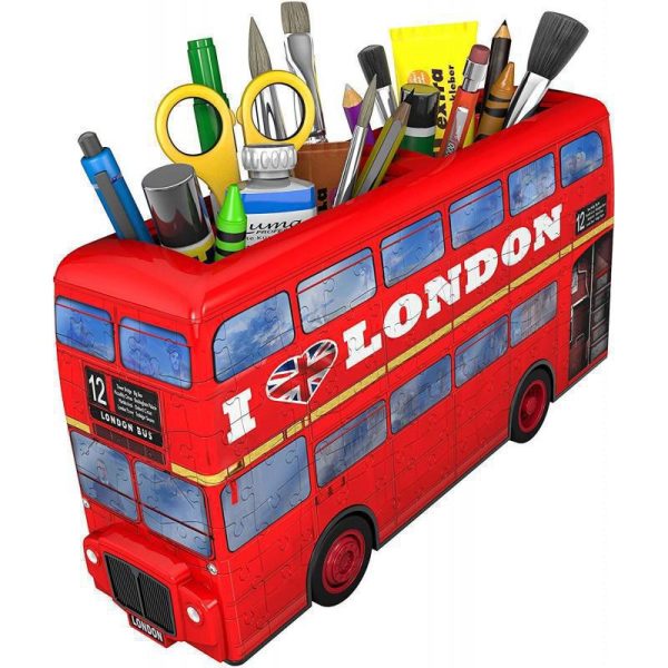 Ravensburger 3D Puzzle 216 Τεμ. London Bus - Λεωφορείο Λονδίνου - GETS6125340-1