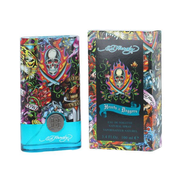 Ανδρικό Άρωμα Christian Audigier EDT Ed Hardy Hearts & Daggers For Him 100 ml - S8307263