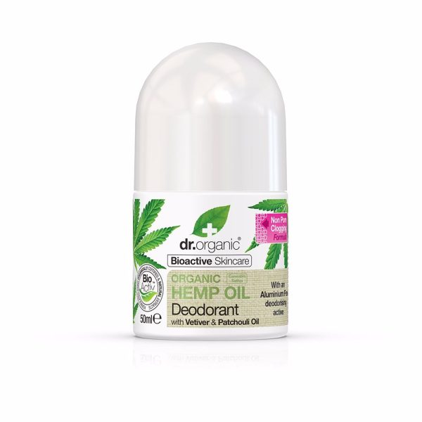 DR. ORGANIC BIOACTIVE ORGANIC αποσμητικό με λάδι κάνναβης roll-on 50 ml - NVA1841281