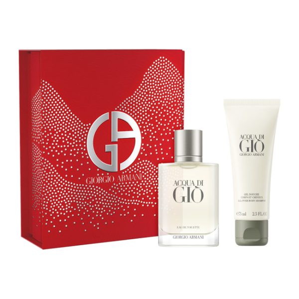 Armani Aqua Di Gio Giftset Edt Spray 50 ml/Shower Gel 75 ml set x 125 ml - PARB-19-151-00