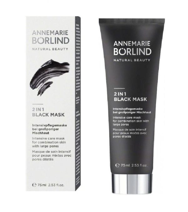 Annemarie Borlind 2 In 1 Black Mask 75 ml - PARC-A1-071-01