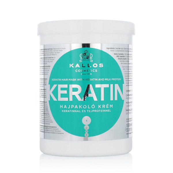 Επανορθωτική Μάσκα Kallos Cosmetics Keratin (1 L) - S8303351