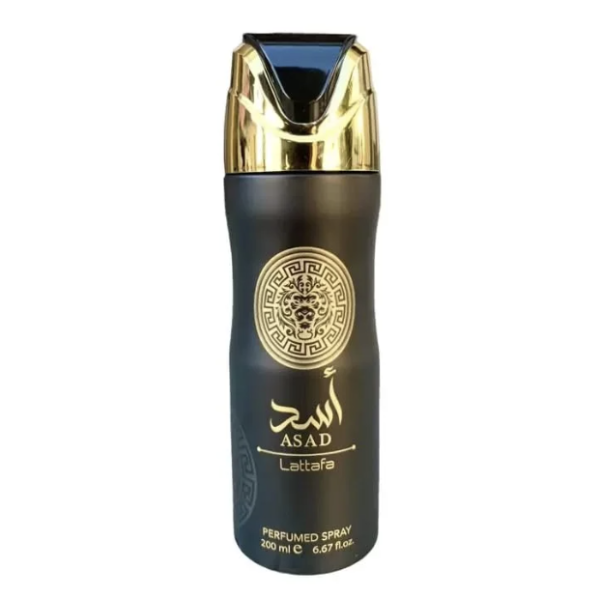 Lattafa Asad Perfumed Body Spray For Men 200 ml - PARB-18-456-00