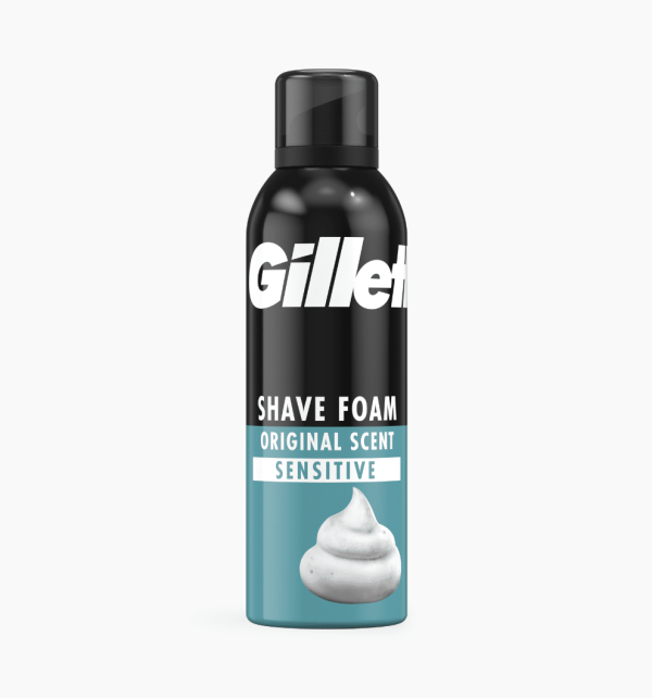 GILLETTE GILLETTE CLASSIC FOAM sensitive skin 200 ml - NVA8621293