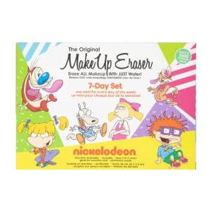 MakeUp Eraser The Nineties Set Eraser/4 Hair Clips/Pouch  set x 6 piece