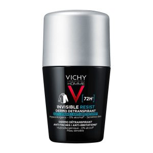 Vichy Homme Invisible Resist 72H Deo Roll-On   50 ml